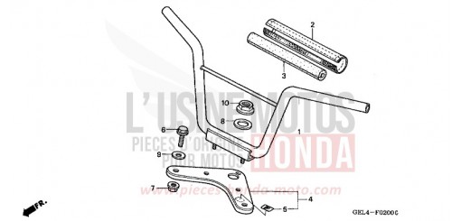 ROHRGRIFF/OBERE BRUECKE XR50R2 de 2002